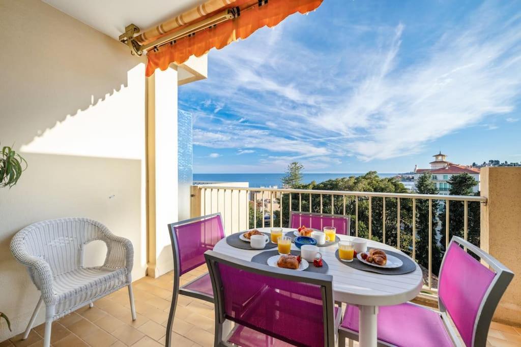 Le Fontana Rosa - Vue Mer - Terrasse - Parking Inclus Menton Buitenkant foto