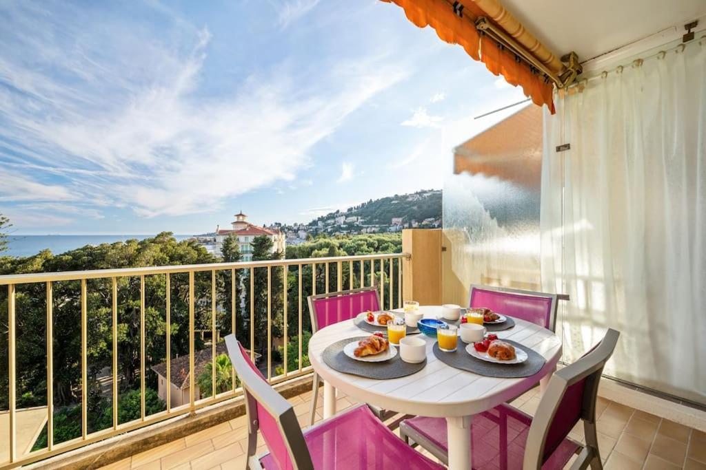 Le Fontana Rosa - Vue Mer - Terrasse - Parking Inclus Menton Buitenkant foto
